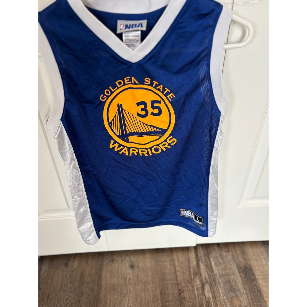 Kids Kevin Durant #35 NBA Jersey kids Large 10-12‎ Unisex Golden State Warriors